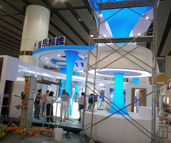 展覽館展臺(tái)搭建必不可少的軟裝材料有哪些？