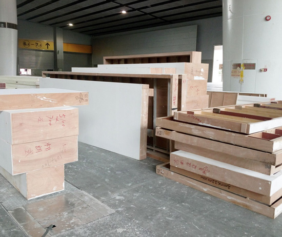 展臺(tái)搭建中版面材料的制作技術(shù)