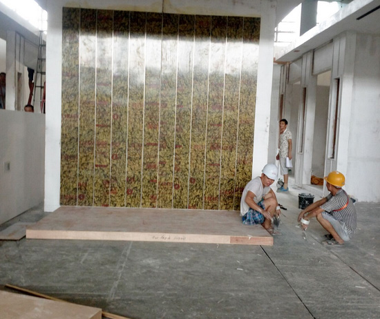 展臺(tái)搭建墻面裝飾材料的特質(zhì)