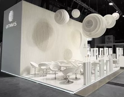 這樣的展位布置讓人眼前一亮......