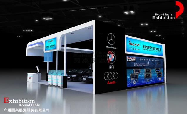 汽車(chē)配件展臺(tái)設(shè)計(jì)