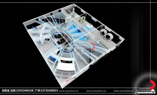 合眾思創(chuàng)-上海汽車展臺(tái)設(shè)計(jì)