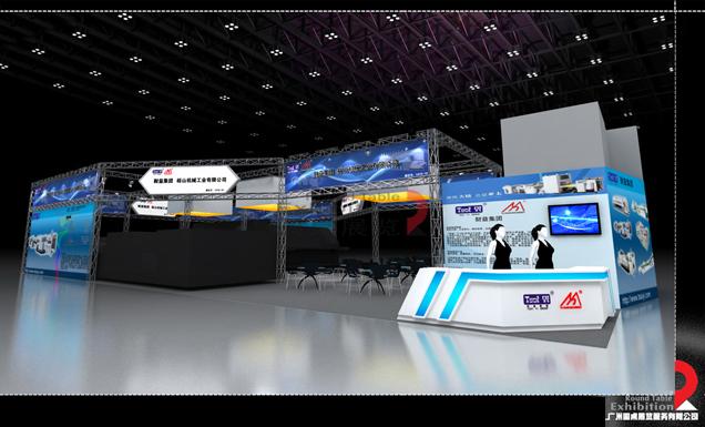 財(cái)益集團(tuán)-深圳工業(yè)設(shè)備展臺(tái)設(shè)計(jì)