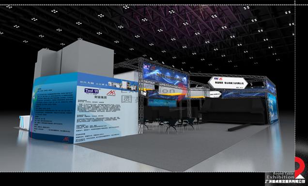 財(cái)益集團(tuán)-深圳工業(yè)設(shè)備展臺(tái)設(shè)計(jì)