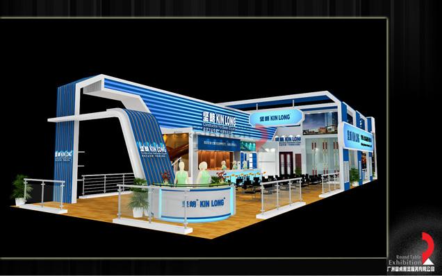 上海五金展臺設計效果圖片