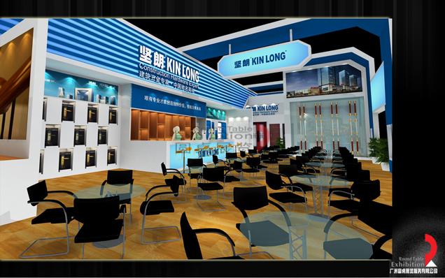 上海五金展臺設計效果圖片