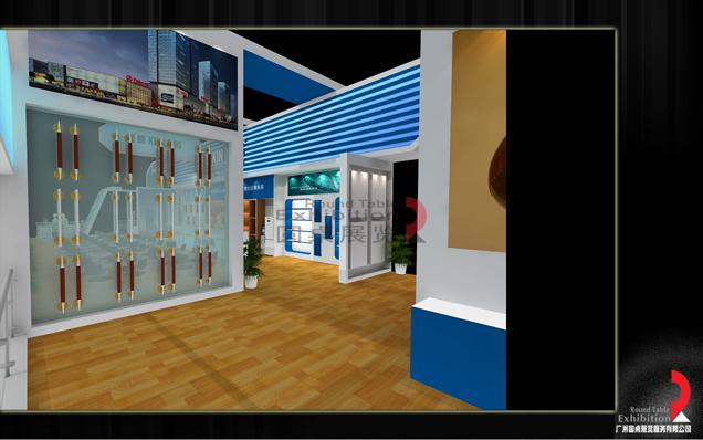 上海五金展臺設計效果圖片