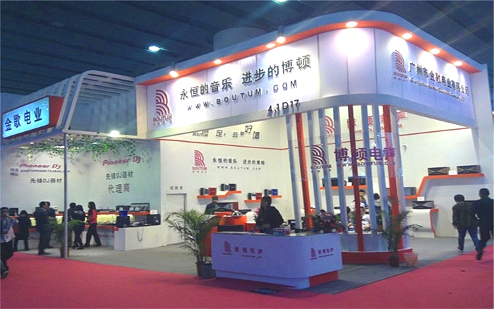 廣州音響展臺搭建