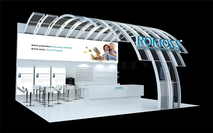 廣交會展位搭建裝飾圖片