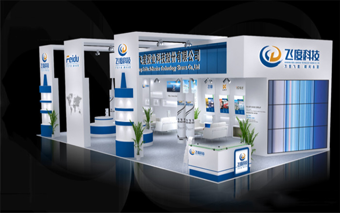 廣交會展位桁架搭建圖片