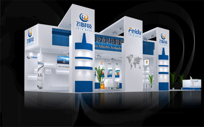 廣交會展位桁架搭建圖片