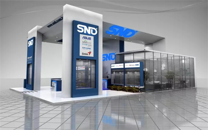 廣交會展臺桁架搭建圖片