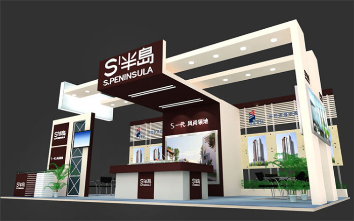 珠海房地產(chǎn)外展展臺設計