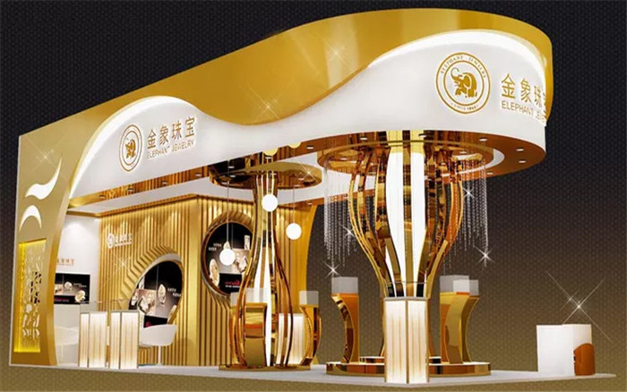 深圳珠寶展臺設(shè)計圖片