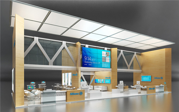 廣州涂料展展臺設計