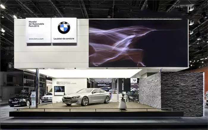 廣州汽車展展臺設(shè)計圖片