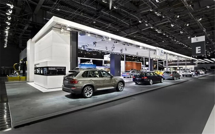 廣州汽車展展臺設(shè)計圖片