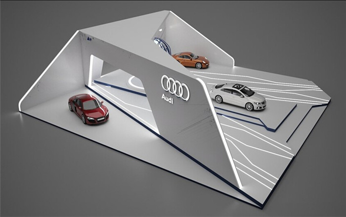 廣州汽車展展位設(shè)計圖片