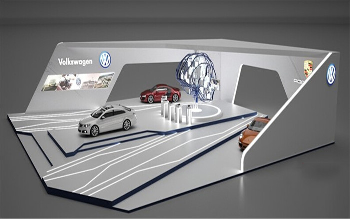 廣州汽車展展位設(shè)計圖片