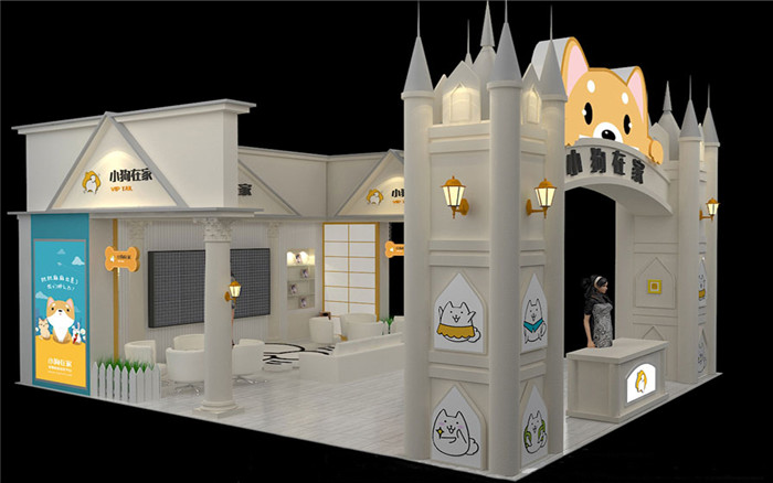 寵物展臺設(shè)計裝飾圖片