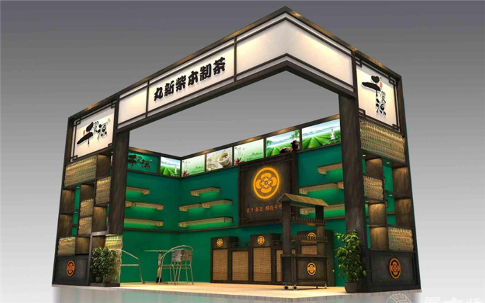 廣州茶博會(huì)展示設(shè)計(jì)圖片