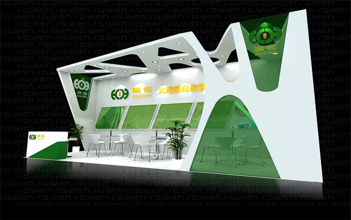 廣州涂料展展臺設(shè)計