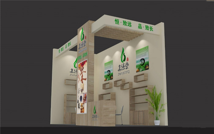 廣州茶博會攤位搭建圖片