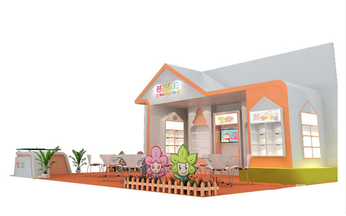 廣州孕嬰童展展臺設(shè)計