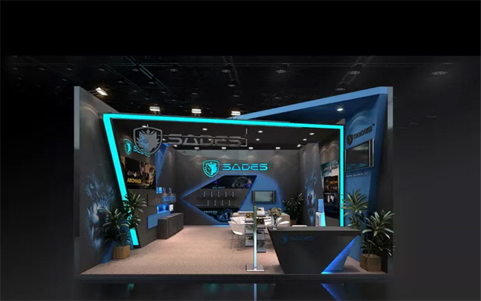 廣州光亞展會設(shè)計效果圖片