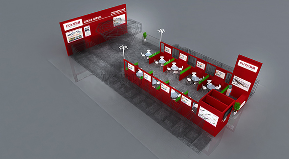 廣州烘焙展臺設(shè)計-復雅機械