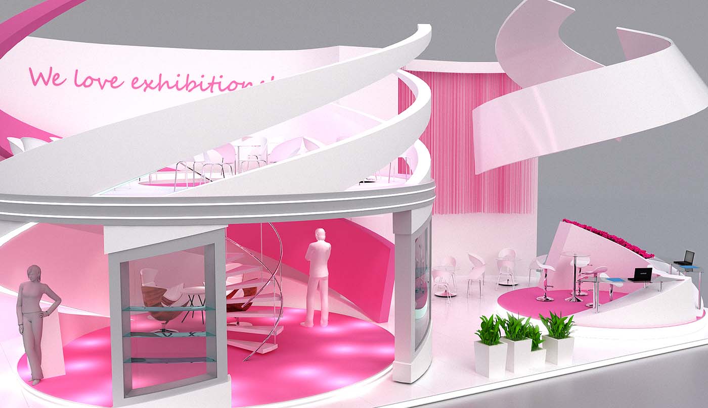 廣州美博會展臺設(shè)計