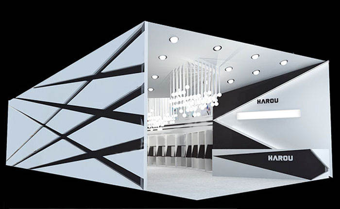 廣州照明展位搭建圖片