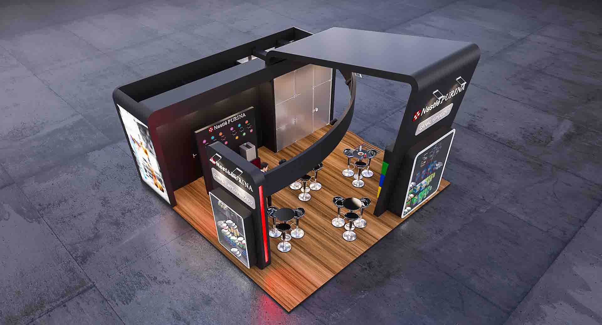 深圳寵物展展臺設(shè)計(jì)