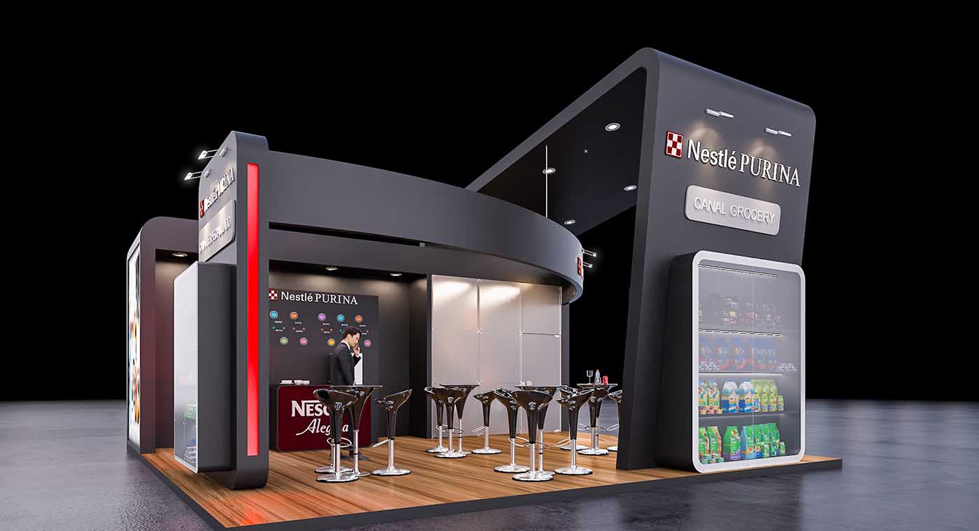 雀巢Purina-深圳寵物展展臺設(shè)計