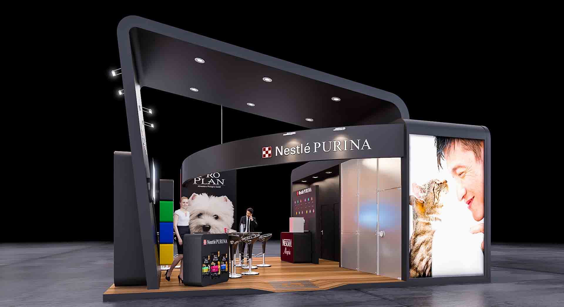 雀巢Purina-深圳寵物展展臺設(shè)計