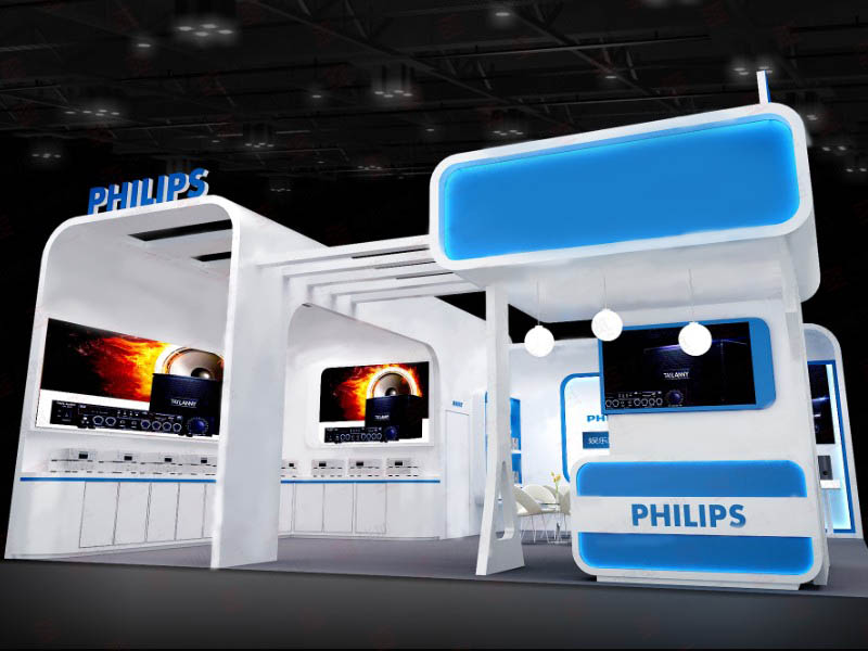 飛利浦-北京音響展展臺設計