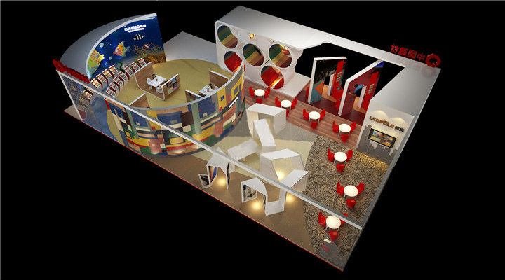 中國建材-上海建材展展臺(tái)設(shè)計(jì)