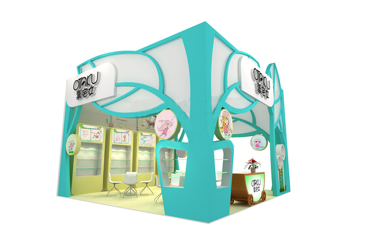 御宅女-上海美博會(huì)展臺(tái)設(shè)計(jì)