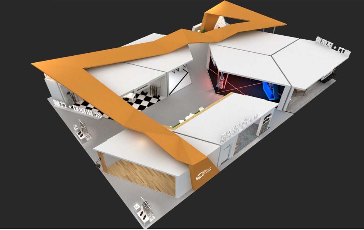 深圳服裝展展臺設(shè)計