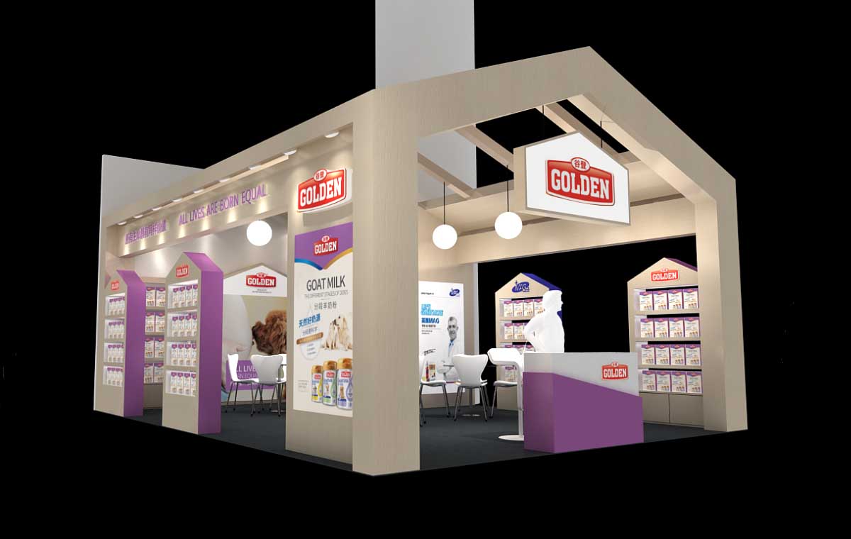 谷登-深圳寵物展展位設(shè)計