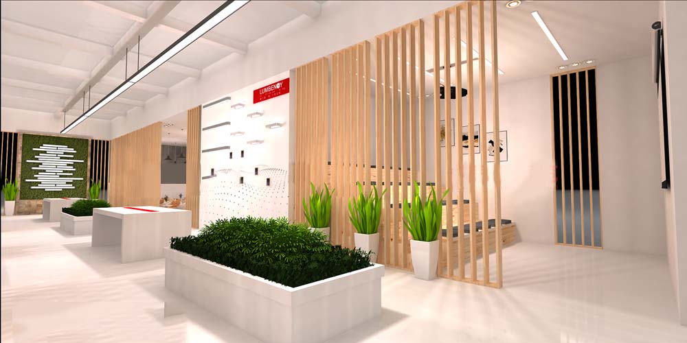 廣州照明展廳搭建圖片