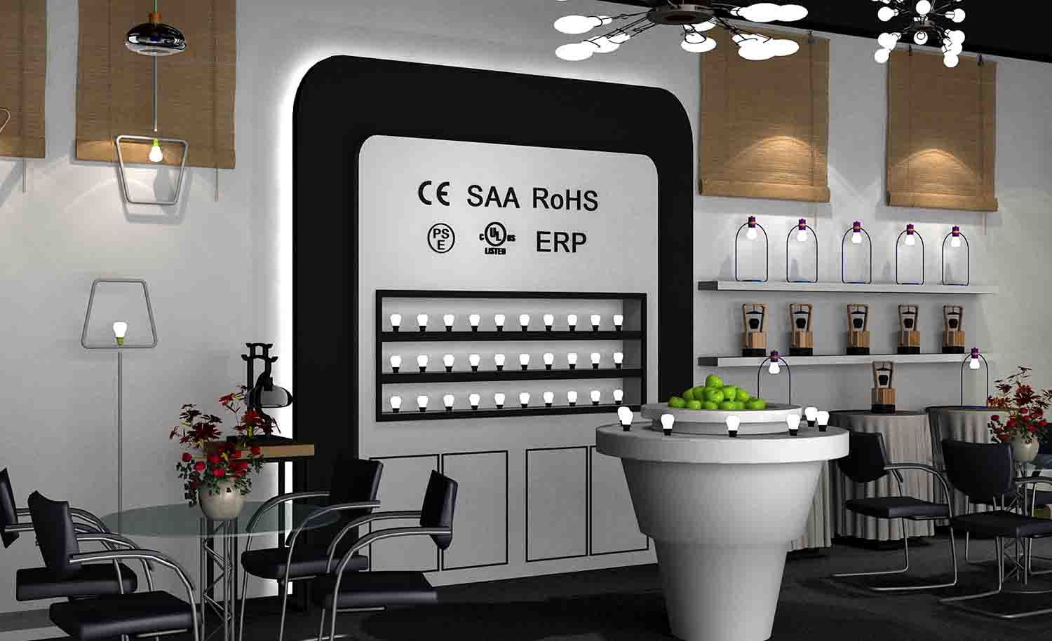 廣州照明展館搭建圖片