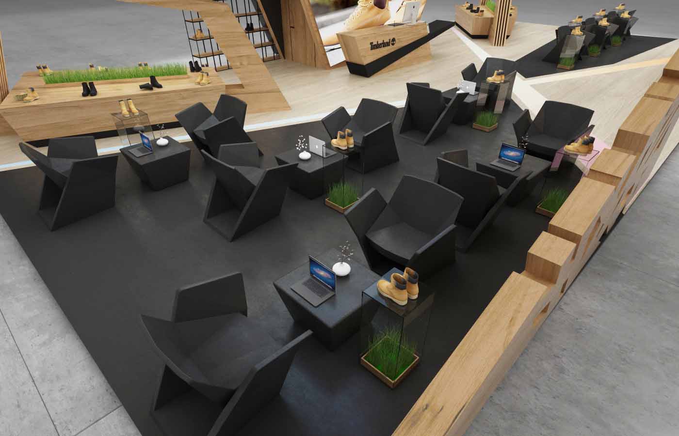 深圳服裝展展臺(tái)設(shè)計(jì)