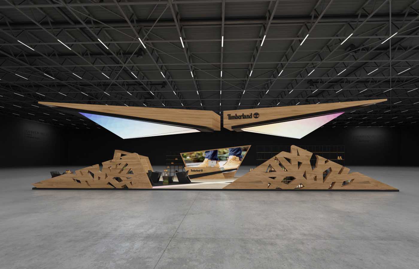 TIMBERLAND服飾展-深圳服裝展展臺(tái)設(shè)計(jì)