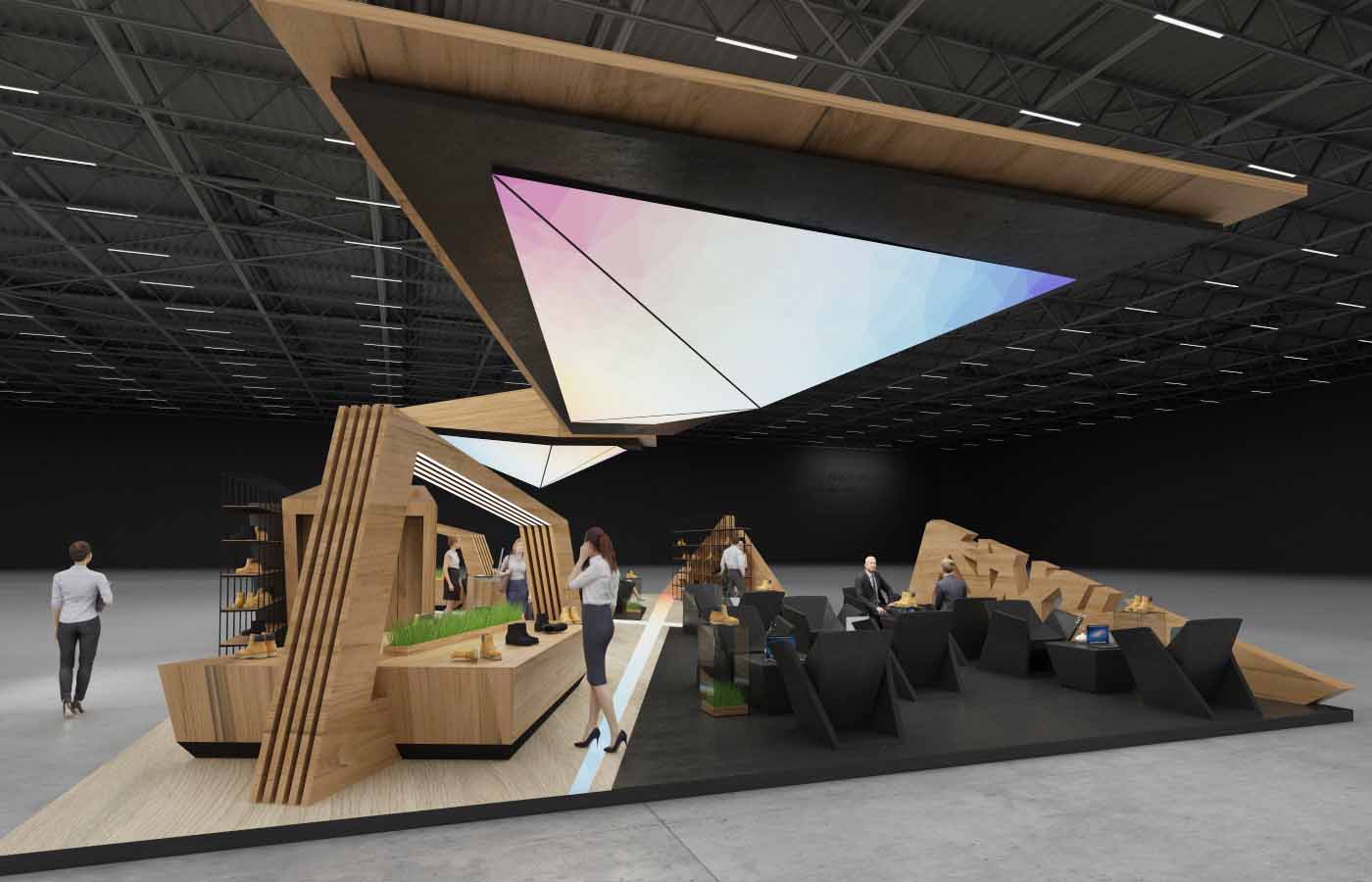 深圳服裝展展臺(tái)設(shè)計(jì)