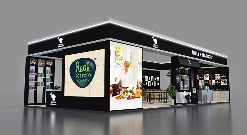 Billy+Margot-上海寵物展展臺設(shè)計