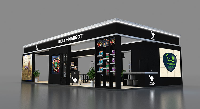Billy+Margot-上海寵物展展臺設(shè)計