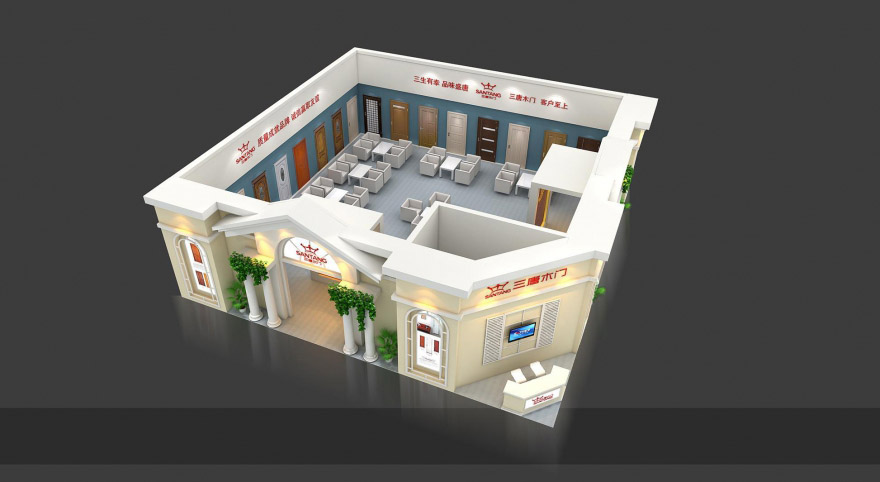 廣州門窗展展臺搭建