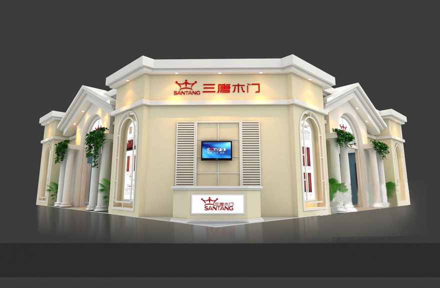 三唐木門(mén)-廣州門(mén)窗展展臺(tái)搭建|門(mén)窗展展位設(shè)計(jì)|門(mén)窗展裝修