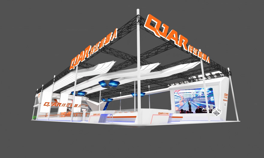 錢江機器人-上海機器人展臺搭建|機器人展位設(shè)計|機器人展展覽裝修